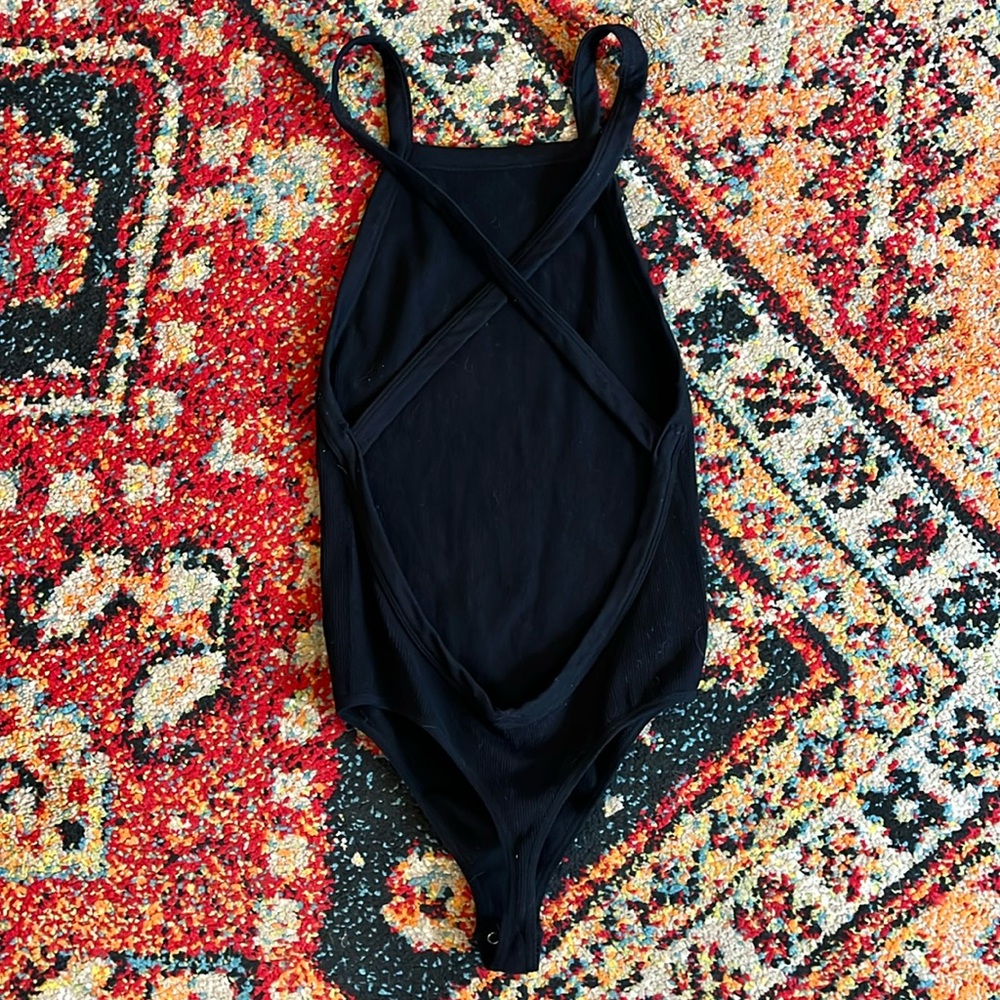 Open Back Body Suit